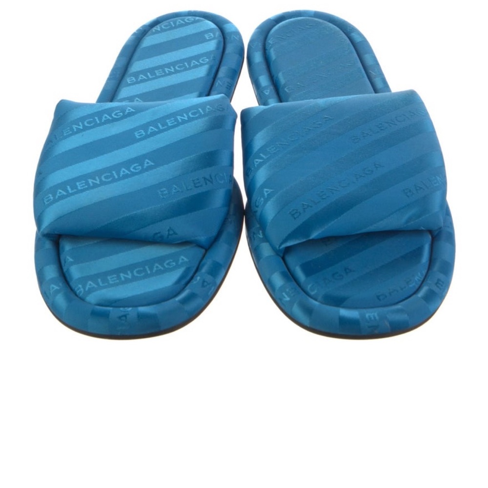 Balenciaga Blue “Hotel Slides”
